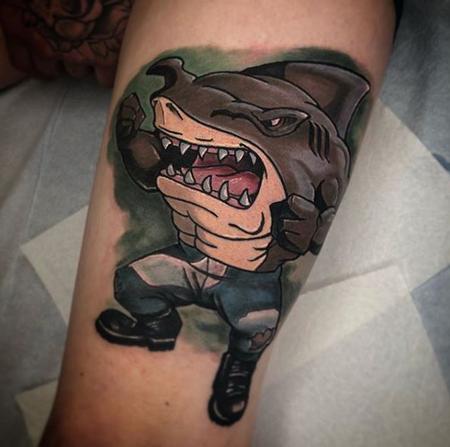 Tattoos - Al Perez Street Sharks - 139864